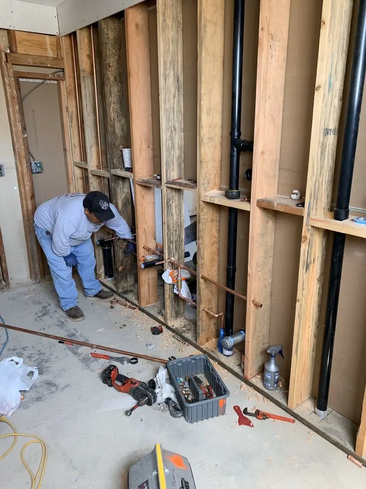 Commercial rough-in plumbing for Water Heater Replacement in Canyon Trails
